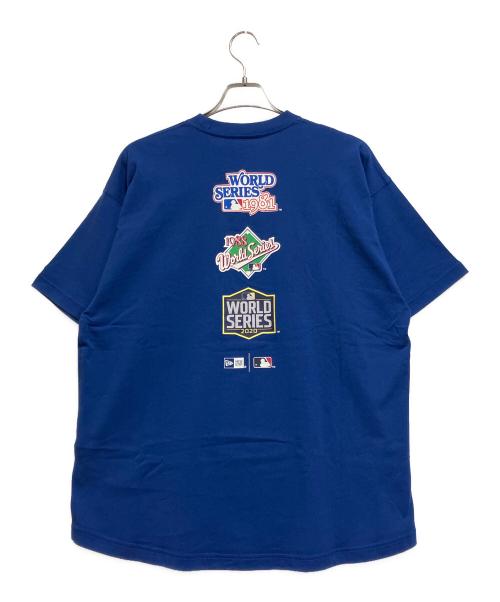 New Era（ニューエラ）New Era (ニューエラ) 半袖カットソー ネイビー サイズ:Ｌ 未使用品の古着・服飾アイテム