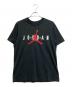 JORDAN（ジョーダン）の古着「ジョーダン エア ワードマーク Tシャツ」｜ブラック