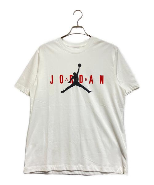JORDAN（ジョーダン）JORDAN (ジョーダン) エア ワードマーク S/S Tシャツ ホワイト サイズ:XLの古着・服飾アイテム