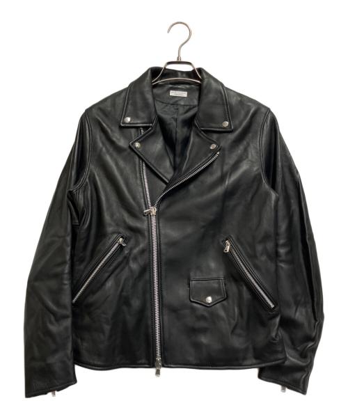 BEAUTY&YOUTH（ビューティーアンドユース）BEAUTY&YOUTH (ビューティーアンドユース) シープダブルライダースジャケット ブラック サイズ:Mの古着・服飾アイテム