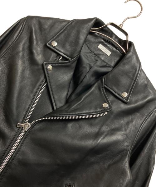 BEAUTY&YOUTH（ビューティーアンドユース）BEAUTY&YOUTH (ビューティーアンドユース) シープダブルライダースジャケット ブラック サイズ:Mの古着・服飾アイテム