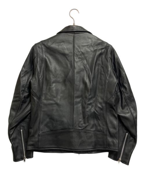 BEAUTY&YOUTH（ビューティーアンドユース）BEAUTY&YOUTH (ビューティーアンドユース) シープダブルライダースジャケット ブラック サイズ:Mの古着・服飾アイテム