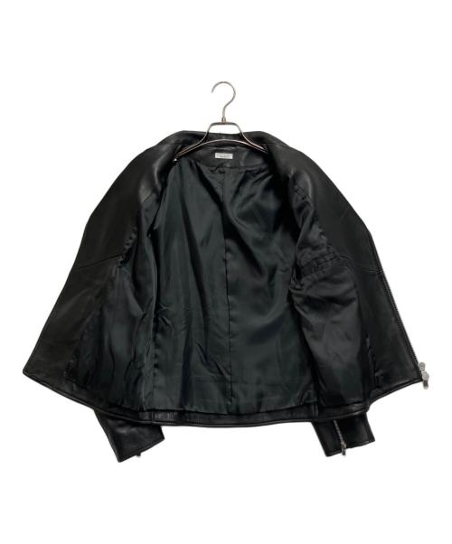 BEAUTY&YOUTH（ビューティーアンドユース）BEAUTY&YOUTH (ビューティーアンドユース) シープダブルライダースジャケット ブラック サイズ:Mの古着・服飾アイテム