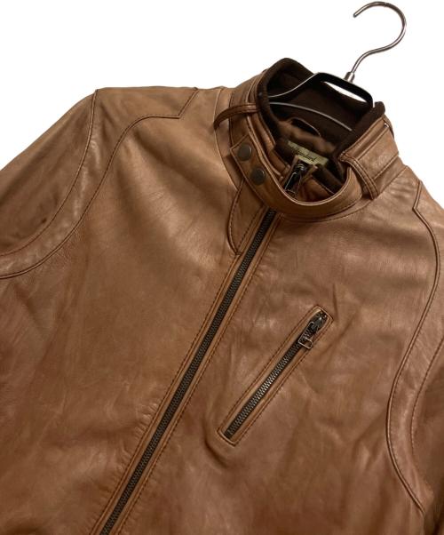 JOURNAL STANDARD（ジャーナルスタンダード）JOURNAL STANDARD (ジャーナルスタンダード) カウレザージャケット ブラウン サイズ:Ｌの古着・服飾アイテム