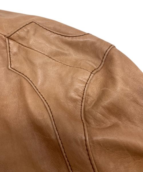 JOURNAL STANDARD（ジャーナルスタンダード）JOURNAL STANDARD (ジャーナルスタンダード) カウレザージャケット ブラウン サイズ:Ｌの古着・服飾アイテム