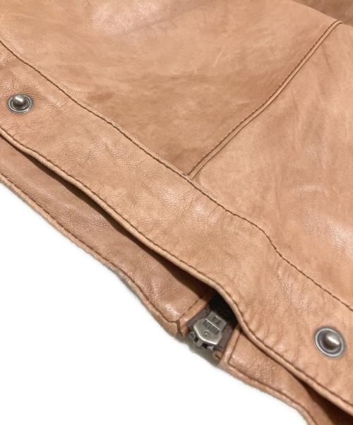 JOURNAL STANDARD（ジャーナルスタンダード）JOURNAL STANDARD (ジャーナルスタンダード) カウレザージャケット ブラウン サイズ:Ｌの古着・服飾アイテム