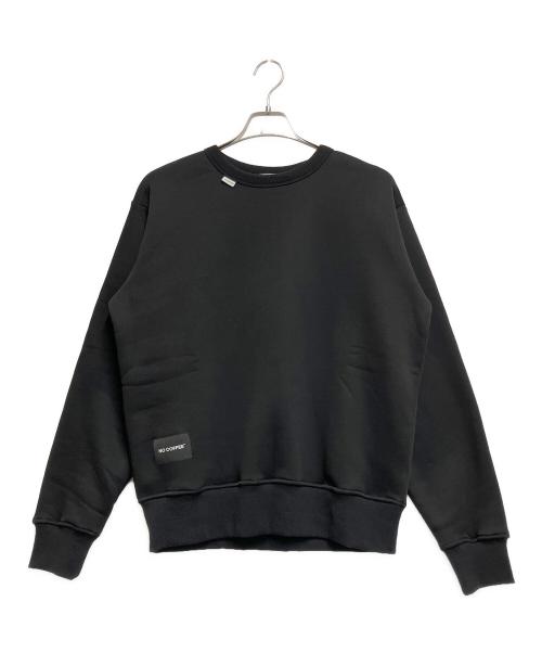 NO COFFEE（ノーコーヒー）NO COFFEE (ノーコーヒー) 裏起毛スウェット ブラック サイズ:Sの古着・服飾アイテム