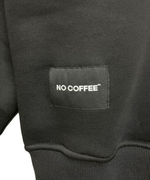 NO COFFEE（ノーコーヒー）NO COFFEE (ノーコーヒー) 裏起毛スウェット ブラック サイズ:Sの古着・服飾アイテム