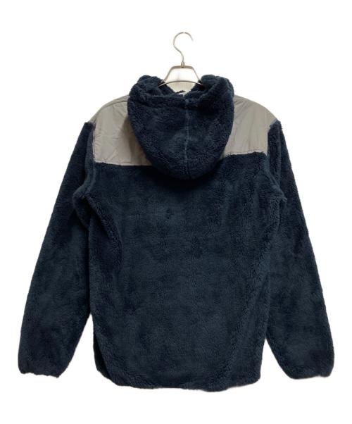 CHUMS（チャムス）CHUMS (チャムス) Elmo Fleece Full Zip Parka(エルモフリースフルジップパーカー) ネイビー×グレー サイズ:XLの古着・服飾アイテム