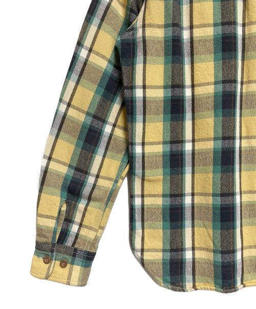 AVIREX（アヴィレックス）AVIREX (アヴィレックス) ネルシャツ グリーン サイズ:SIZE Sの古着・服飾アイテム