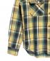 中古・古着 AVIREX (アヴィレックス) ネルシャツ グリーン サイズ:SIZE S：4000円