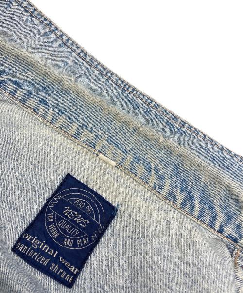 NEWS（ニュース）NEWS (ニュース) デニムジャケット ブルー サイズ:不明の古着・服飾アイテム