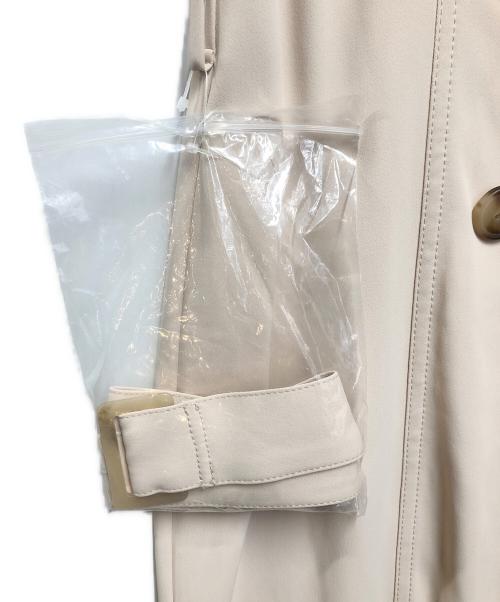 JILL BY JILLSTUART（ジル バイ ジルスチュアート）JILL BY JILLSTUART (ジル バイ ジルスチュアート) ケープカラー2Wayトレンチワンピース ベージュ サイズ:ＳＩＺＥ　ＦＲＥＥの古着・服飾アイテム