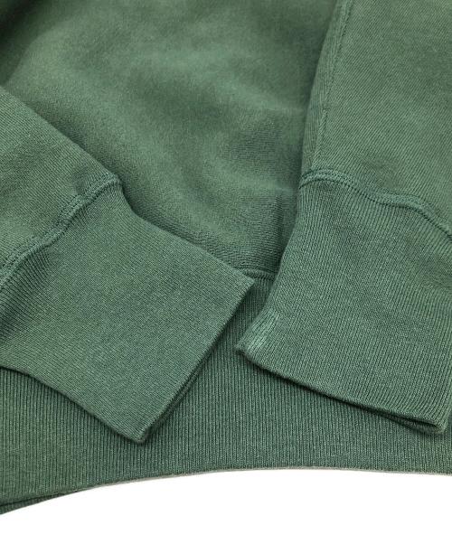 Champion REVERSE WEAVE（チャンピオン リバース ウィーブ）Champion REVERSE WEAVE (チャンピオン リバース ウィーブ) リバースウィーブ(R) クルーネックスウェットシャツ グリーン サイズ:Lの古着・服飾アイテム