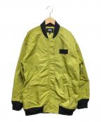 stussyステューシー）の古着「フライトジャケット」｜グリーン