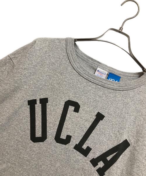 Champion T1011（チャンピオン ティーテンイレブン）Champion T1011 (チャンピオン ティーテンイレブン) クルーネック半袖Tシャツ グレー サイズ:XLの古着・服飾アイテム