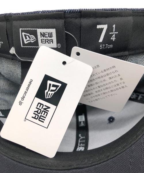 New Era（ニューエラ）New Era (ニューエラ) 59 FIFTY キャップ インディゴ サイズ:7 1/4　57.7cm 未使用品の古着・服飾アイテム