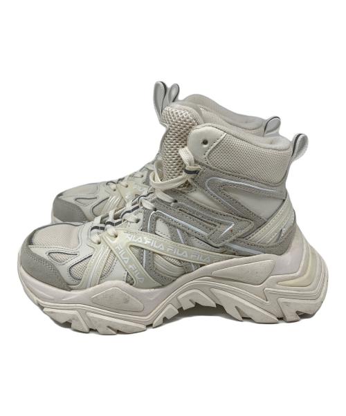FILA（フィラ）FILA (フィラ) ELECTROVE 2 HIGH ホワイト サイズ:22.5の古着・服飾アイテム