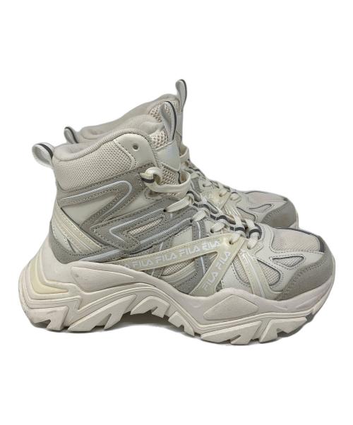 FILA（フィラ）FILA (フィラ) ELECTROVE 2 HIGH ホワイト サイズ:22.5の古着・服飾アイテム