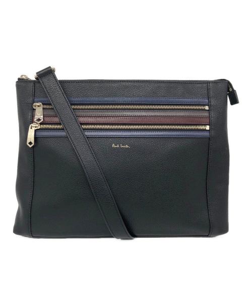 PAUL SMITH（ポールスミス）PAUL SMITH (ポールスミス) ショルダーバッグ ブラックの古着・服飾アイテム