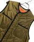 UNIVERSAL OVERALL (ユニバーサルオーバーオール) QUILT LONG VEST オリーブ サイズ:FREE：6000円