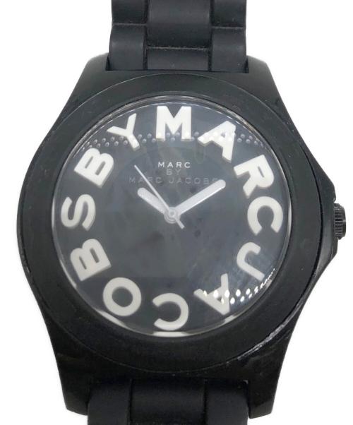 MARC JACOBS（マークジェイコブス）MARC JACOBS (マークジェイコブス) 腕時計 ブラックの古着・服飾アイテム