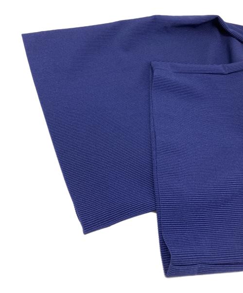 LANVIN en Bleu（ランバンオンブルー）LANVIN en Bleu (ランバンオンブルー) ワンタックワイドパンツ パープル サイズ:36の古着・服飾アイテム