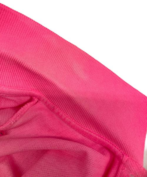 DSQUARED2（ディースクエアード）DSQUARED2 (ディースクエアード) 半袖ポロシャツ ショッキングピンク サイズ:Ｓの古着・服飾アイテム