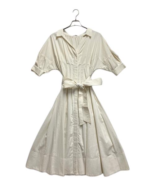 Snidel（スナイデル）Snidel (スナイデル) シャツディティールワンピース ホワイト サイズ:1の古着・服飾アイテム