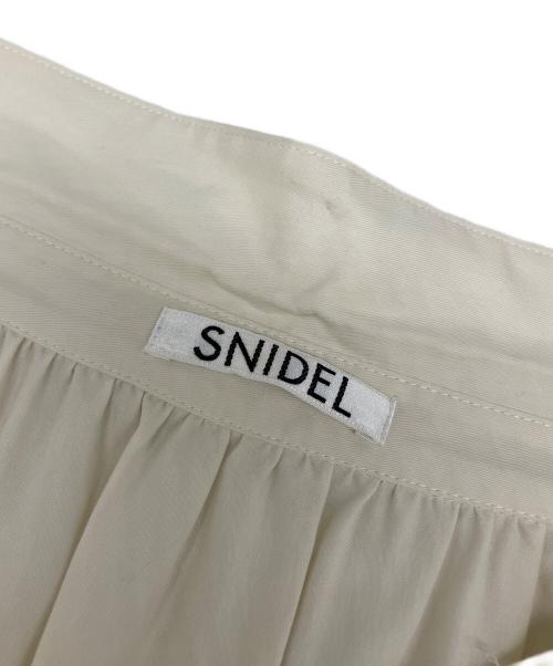 Snidel（スナイデル）Snidel (スナイデル) シャツディティールワンピース ホワイト サイズ:1の古着・服飾アイテム