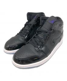 NIKE（ナイキ）の古着「Air Jordan 1 Mid "Space Jam"（ジョーダン 1 ミッド スペースジャム）」｜ブラック
