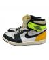NIKE (ナイキ) Air Jordan 1 High OG（エアジョーダン1 ハイ OG） ホワイト×ブラック サイズ:SIZE 27.5cm：8000円