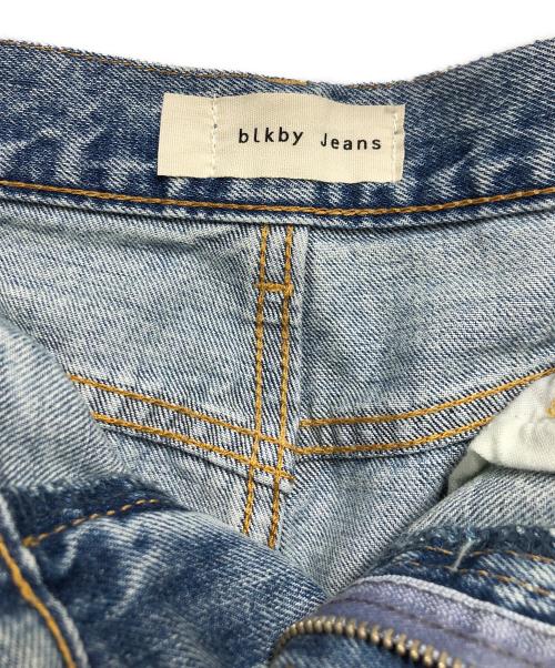 BLACK by moussy（ブラックバイマウジー）BLACK by moussy (ブラックバイマウジー) layered denim スカイブルー サイズ:1の古着・服飾アイテム