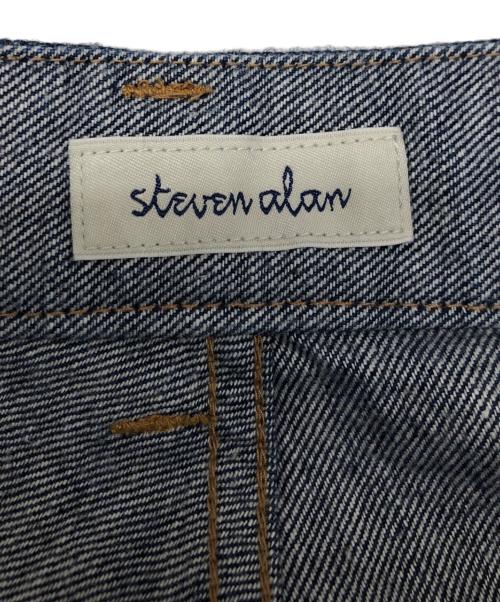 STEVEN ALAN（スティーブンアラン）STEVEN ALAN (スティーブンアラン) ストレートデニムパンツ ネイビー サイズ:Mの古着・服飾アイテム