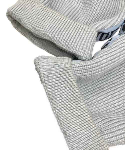 holiday（ホリデー）holiday (ホリデー) ニットカーディガン ライトグレー サイズ:ONE SIZEの古着・服飾アイテム