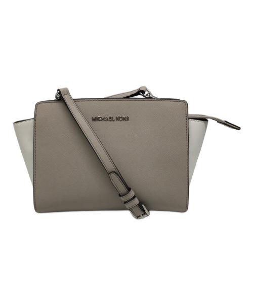 MICHAEL KORS（マイケル・コース）MICHAEL KORS (マイケルコース) ショルダーバッグ グレージュの古着・服飾アイテム