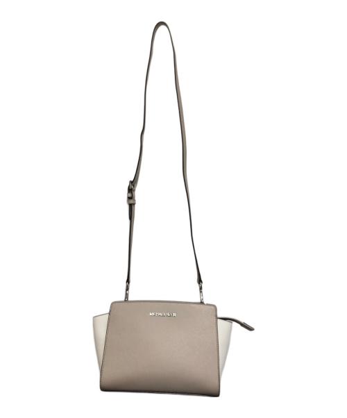MICHAEL KORS（マイケル・コース）MICHAEL KORS (マイケルコース) ショルダーバッグ グレージュの古着・服飾アイテム