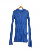 Ameriアメリ）の古着「薄手ニット」｜ブルー