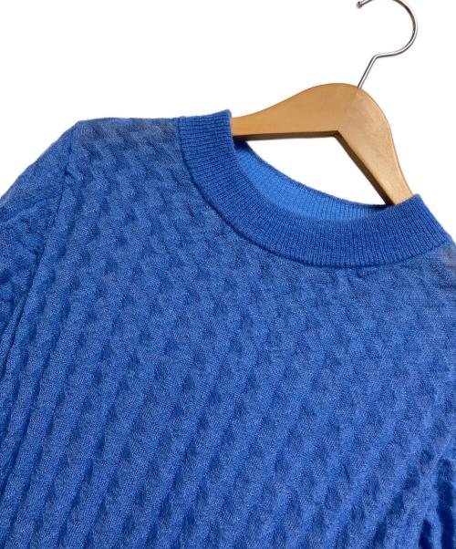 Ameri（アメリ）Ameri (アメリ) 薄手ニット ブルー サイズ:FREEの古着・服飾アイテム