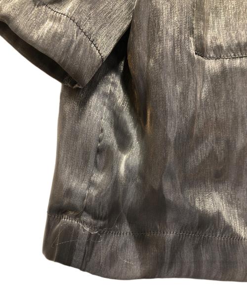 Ameri（アメリ）AMERI (アメリ) FRILL SLEEVE SHEER SHIRT グレー サイズ:Sの古着・服飾アイテム