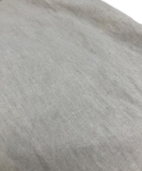 confect（コンフェクト）confect (コンフェクト) リネンバンドカラーシャツ ベージュ サイズ:5の古着・服飾アイテム