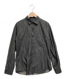 DSQUARED2（ディースクエアード）の古着「デニムシャツ」｜ブラック