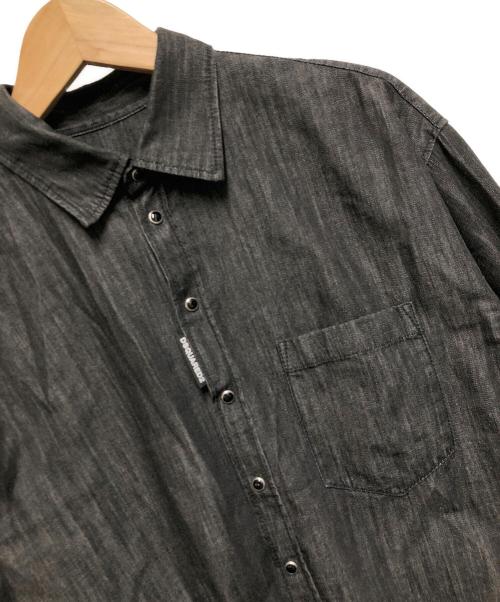 DSQUARED2（ディースクエアード）DSQUARED2 (ディースクエアード) デニムシャツ ブラック サイズ:42の古着・服飾アイテム