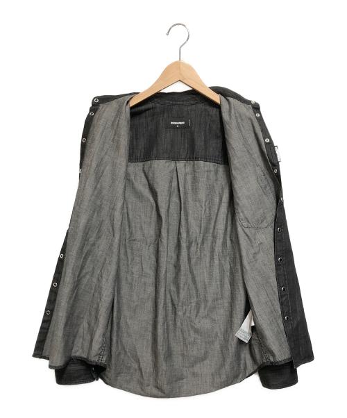 DSQUARED2（ディースクエアード）DSQUARED2 (ディースクエアード) デニムシャツ ブラック サイズ:42の古着・服飾アイテム