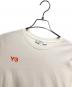Y-3 (ワイスリー) GRAPHIC LONG SLEEVE TEE ホワイト サイズ:Ｍ：6000円