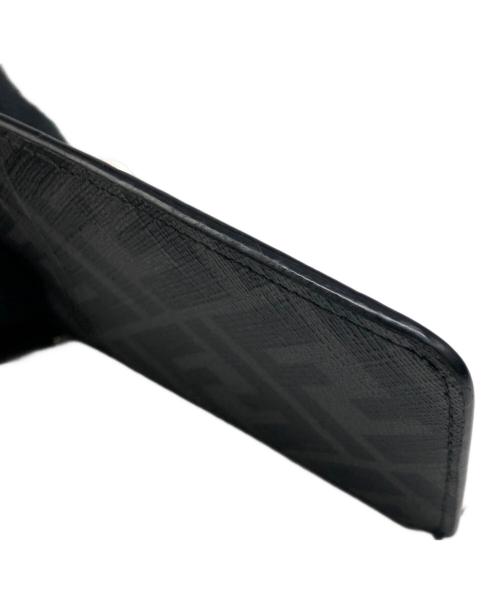 FENDI（フェンディ）FENDI (フェンディ) コインケース ブラック×イエローの古着・服飾アイテム