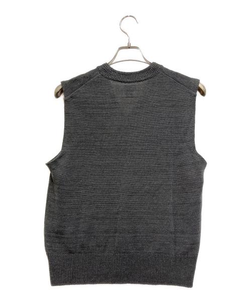 BELAFONTE（ベラフォンテ）BELAFONTE (ベラフォンテ) ニットベスト グレー サイズ:Mの古着・服飾アイテム