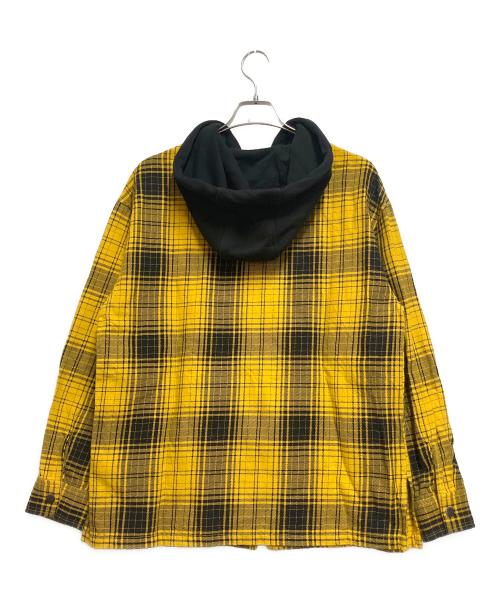 Dickies（ディッキーズ）Dickies (ディッキーズ) バッファローチェックフランネルシャツ イエロー サイズ:Ｍの古着・服飾アイテム