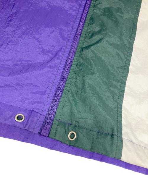 Champion（チャンピオン）Champion (チャンピオン) ナイロンジャケット グリーン×パープル サイズ:XXLの古着・服飾アイテム