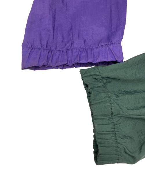 Champion（チャンピオン）Champion (チャンピオン) ナイロンジャケット グリーン×パープル サイズ:XXLの古着・服飾アイテム